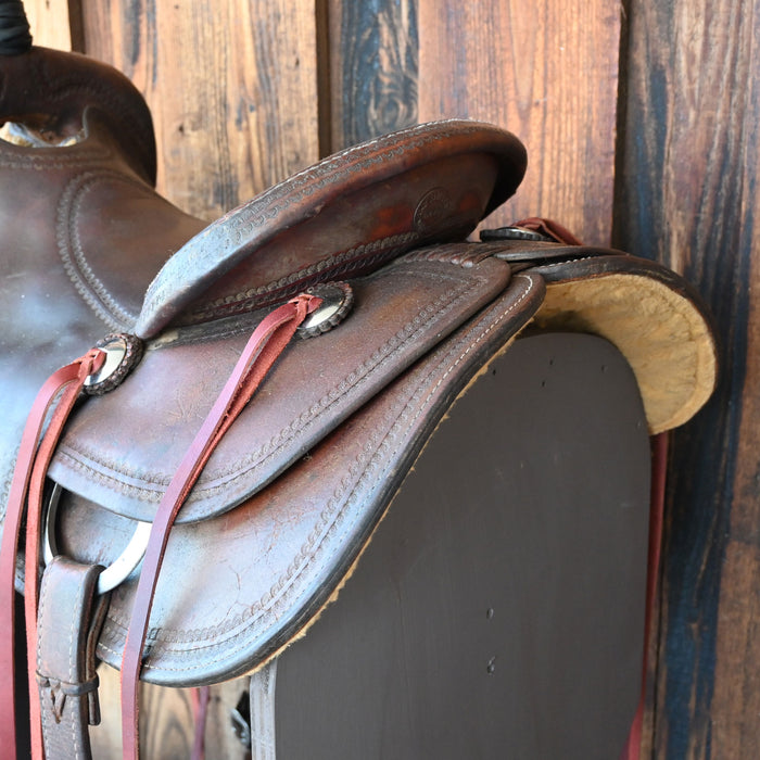 16" USED TAD SANDERS RANCH SADDLE