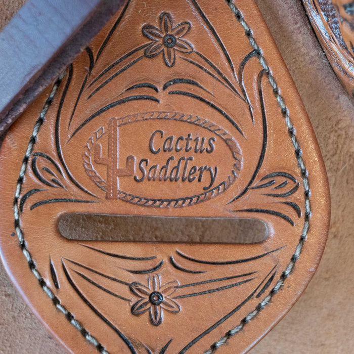 16" USED CACTUS RANCH SADDLE