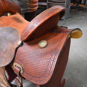 15" USED JCM BARREL SADDLE