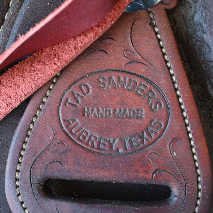 16" USED TAD SANDERS RANCH SADDLE