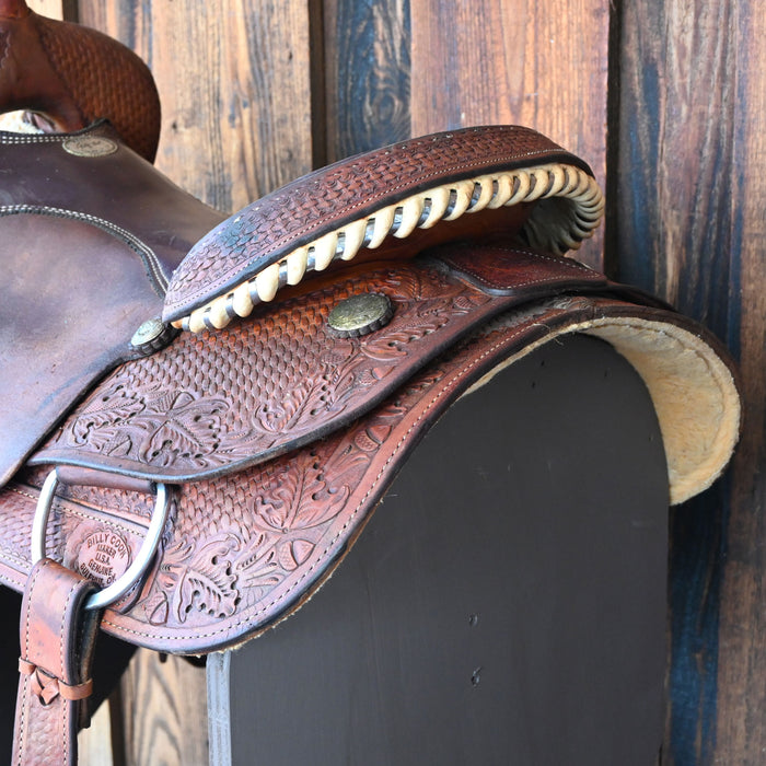 17" USED BILLY COOK CUTTING SADDLE