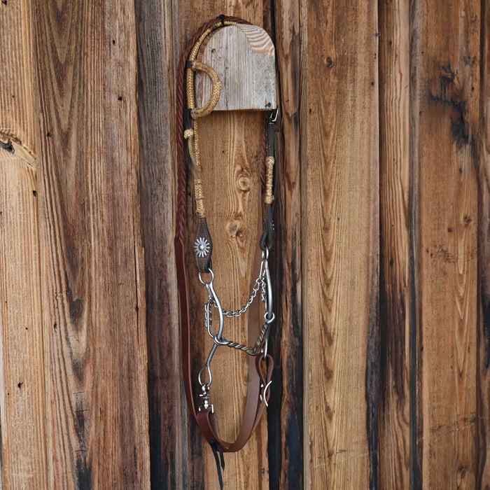 Twisted Wire Snaffle Gag Bridle Rig Sale Barn MISC