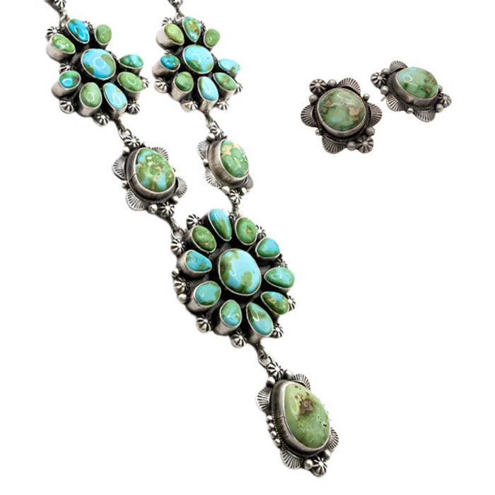 Eli Skeets Sonoran Gold Lariat Set WOMEN - Accessories - Jewelry - Necklaces Indian Touch of Gallup