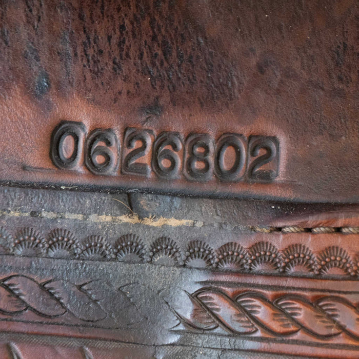 14" USED COATS TEAM ROPING SADDLE