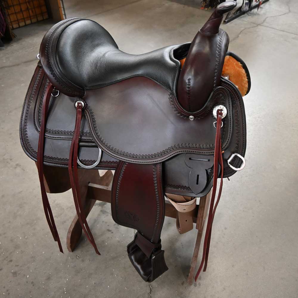 15" CIRCLE Y TOPEKA FLEX2 TRAIL SADDLE Saddles Circle Y Saddlery   