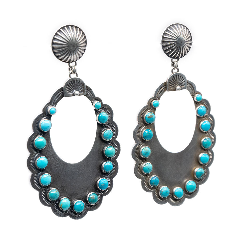 Dennis Hogan Turquoise Bliss Earrings WOMEN - Accessories - Jewelry - Earrings Peyote Bird Designs