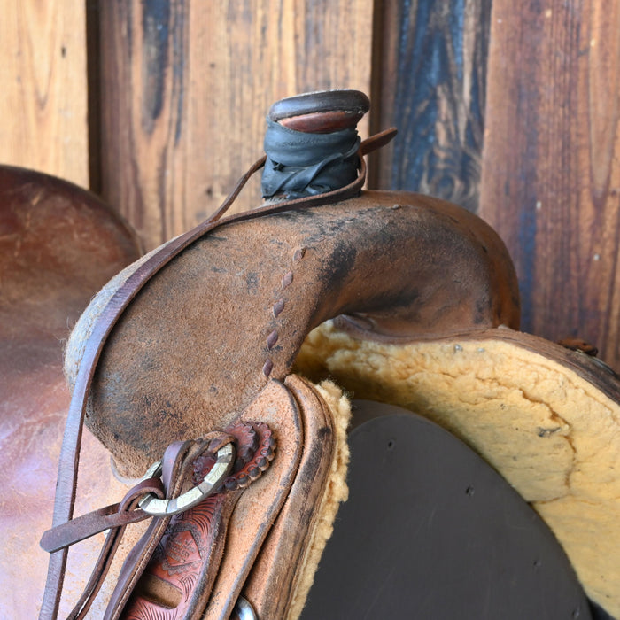 16.5" USED LUKE LANE RANCH SADDLE