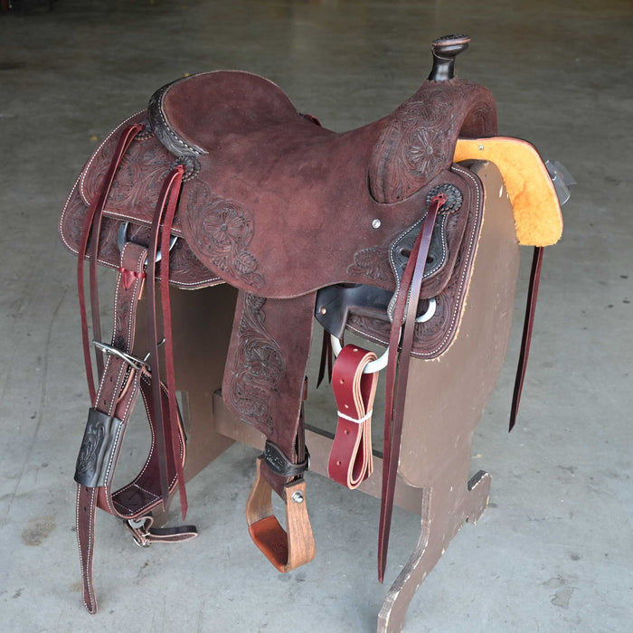 17" JEFF SMITH COW HORSE SADDLE