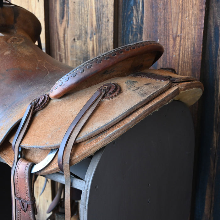16.5" USED LUKE LANE RANCH SADDLE