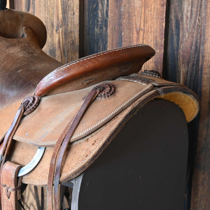 15" USED TESKEY'S RANCH SADDLE