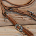 Joe Hipp 8' Roping Reins w/Teskey's Hardware Tack - Reins Joe Hipp