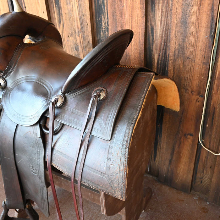 1890's Vintage RT Frazier Saddle