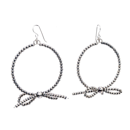 Navajo Pearl Bow Earrings WOMEN - Accessories - Jewelry - Earrings Al Zuni