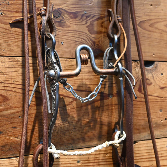 JO Solid Port with Copper Rings Bridle Rig