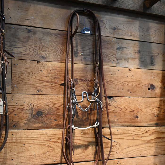 JO Solid Port with Copper Rings Bridle Rig