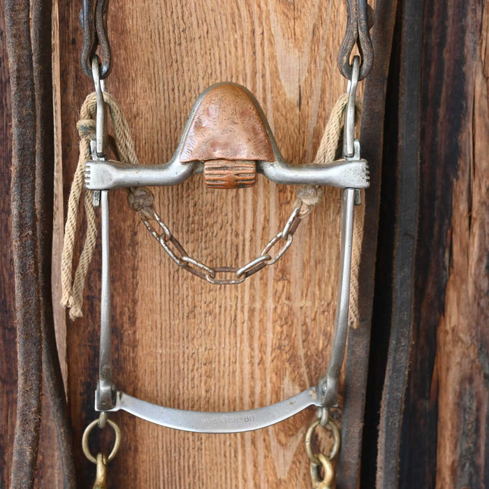 Sleister Copper Hooded Port Bridle Rig Sale Barn misc