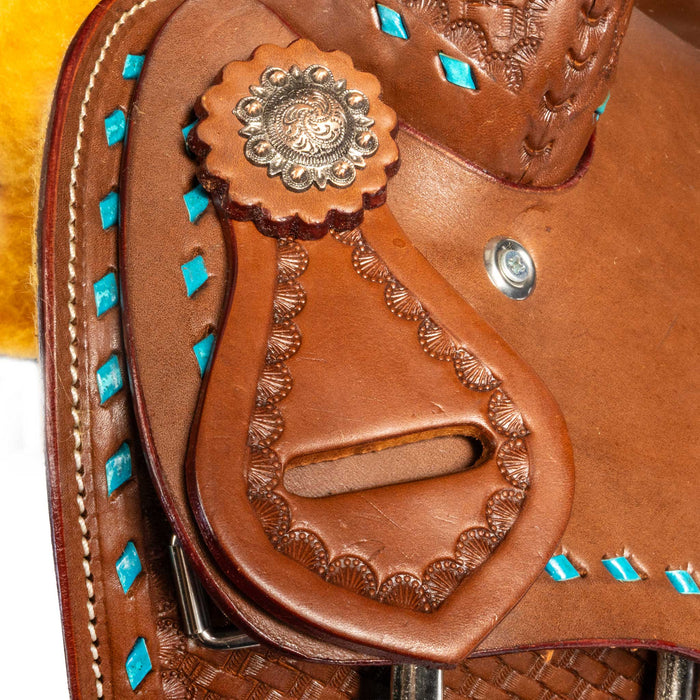 PONY BARREL SADDLE & PAD SET