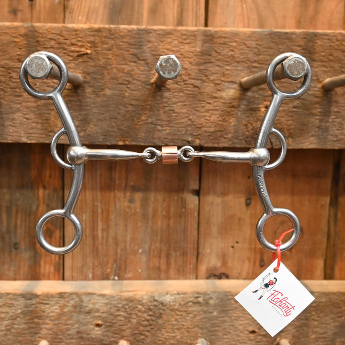 Flaharty Lil' Fat Marne Smooth Dog Bone Bit Tack - Bits Flaharty