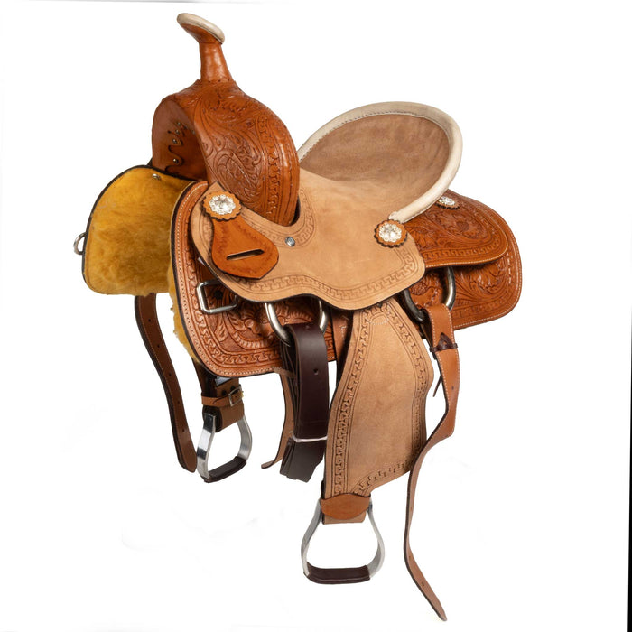 PONY BARREL SADDLE & PAD SET
