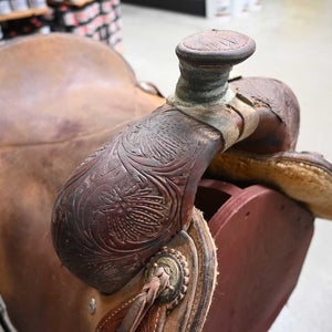 16" USED CACTUS RANCH SADDLE Saddles CACTUS SADDLERY