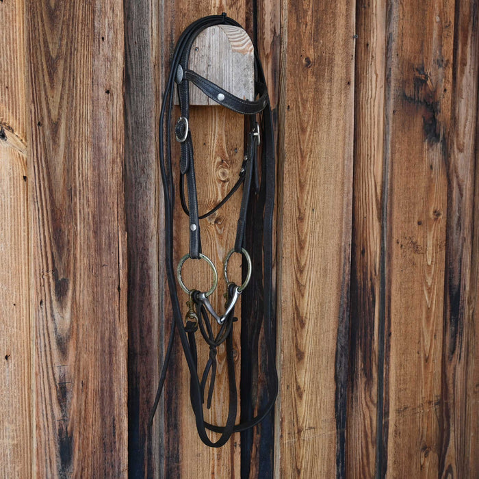 O-Ring Snaffle Bridle Rig Sale Barn misc