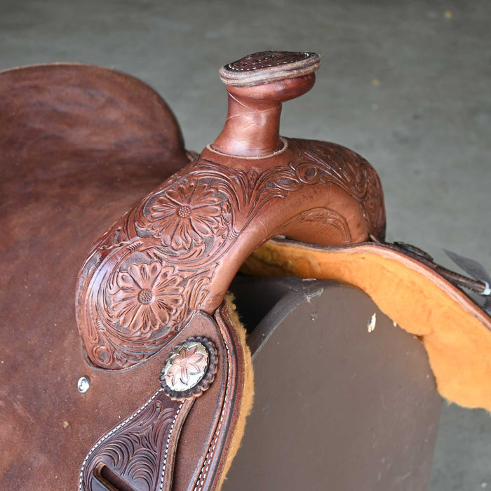 14" JEFF SMITH TEAM ROPING SADDLE
