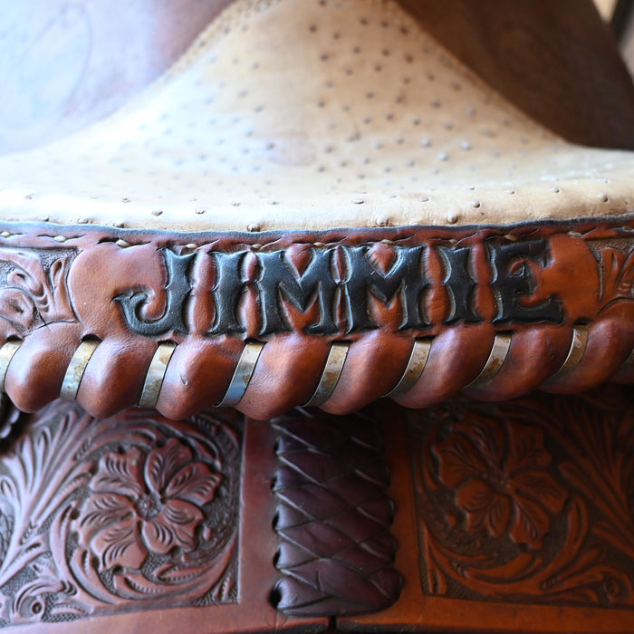11" USED TWISTER TEAM ROPING SADDLE Saddles - Used Twister Saddle Shop