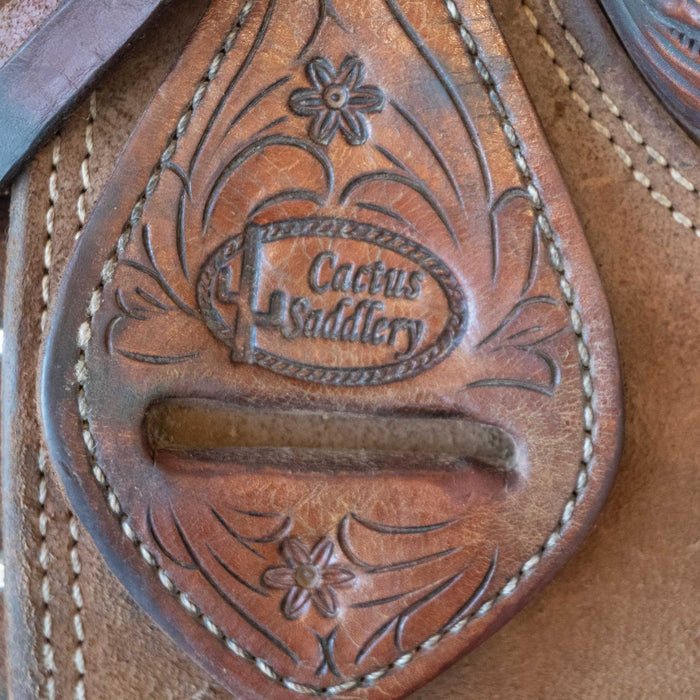 15" USED CACTUS RANCH SADDLE