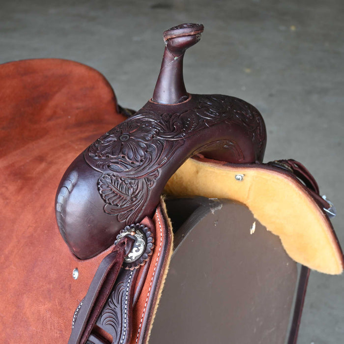 16" JEFF SMITH BUSTER WELCH CUTTING SADDLE