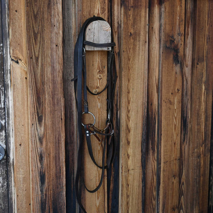 O-Ring Copper Snaffle Bridle Rig Sale Barn misc