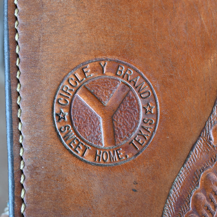 15" USED CIRCLE Y TRAIL SADDLE