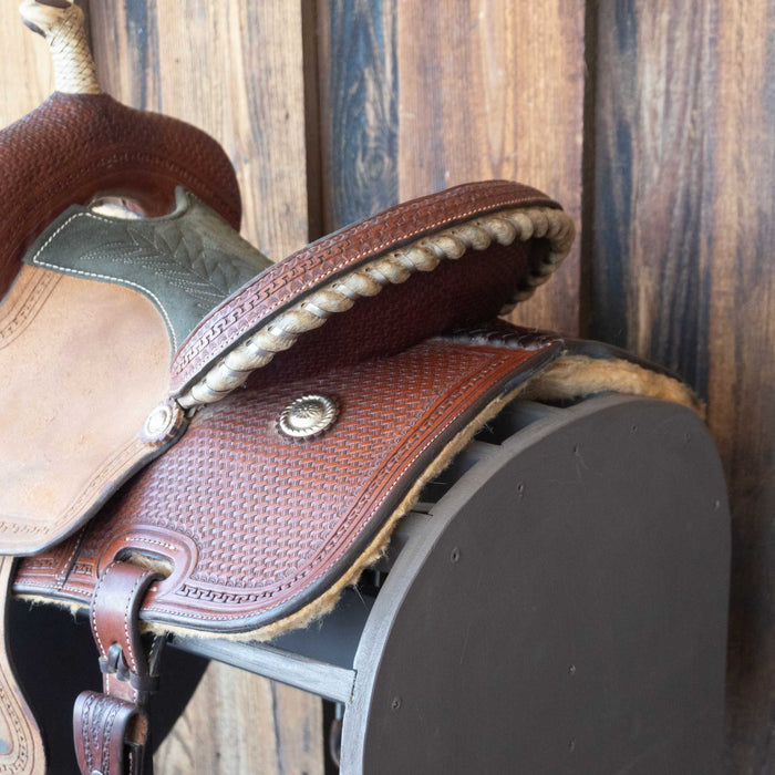 13" USED CORRIENTE BARREL SADDLE