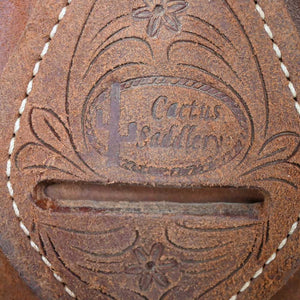 16.5" USED CACTUS RANCH SADDLE Saddles CACTUS SADDLERY