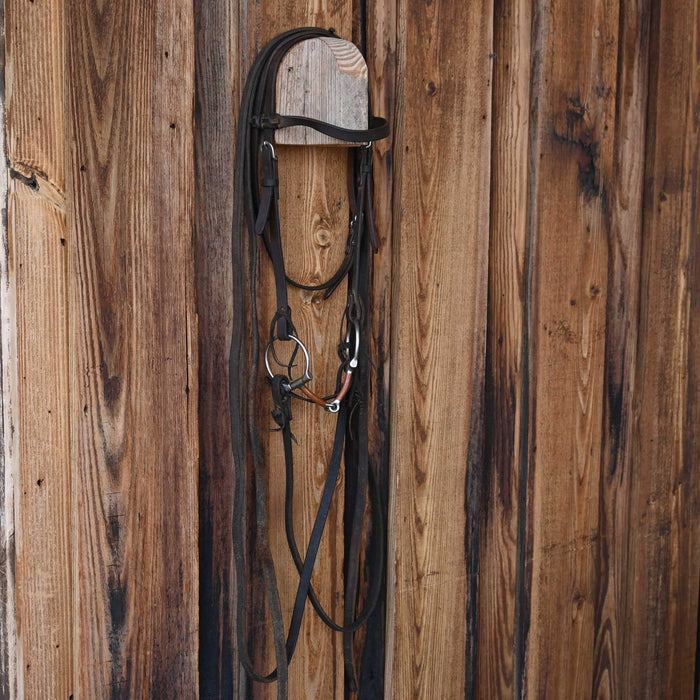 D-Ring Copper Snaffle Bridle Rig Sale Barn misc