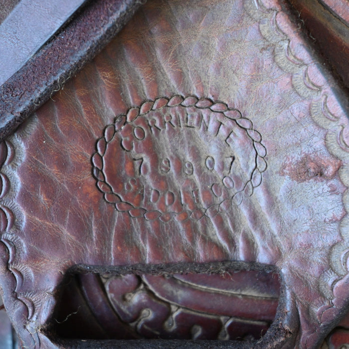 15.5" USED CORRIENTE POST HORN SADDLE