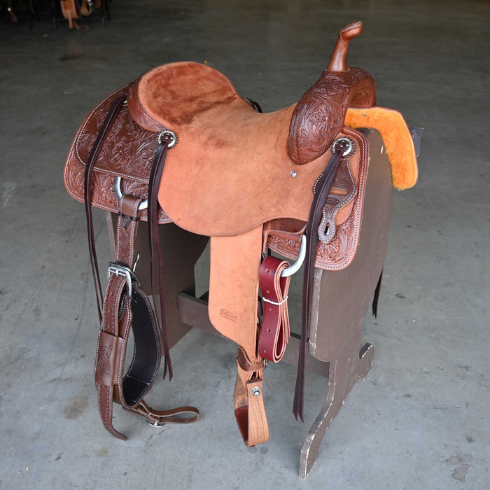 16.5" JEFF SMITH BEAU GALYEAN CUTTING SADDLE