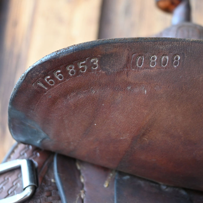 15.5" USED MARTIN RANCH CUTTER SADDLE Saddles - Used Martin Saddlery