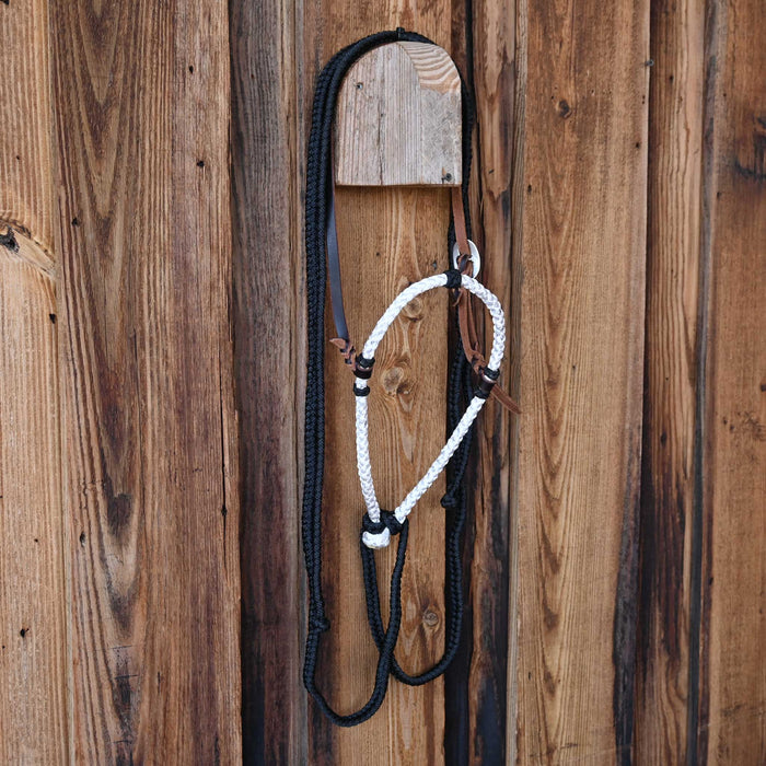 Braided Nylon Loping Hackamore Sale Barn misc