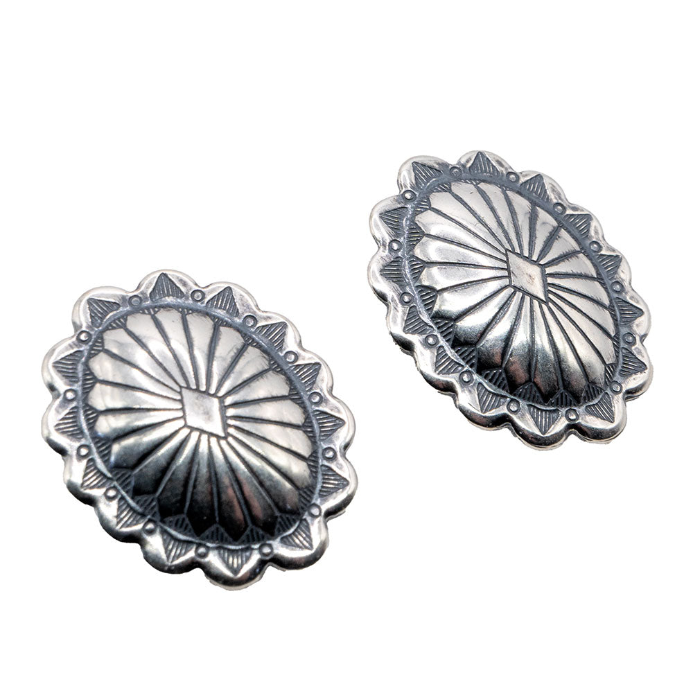 Dakota Concho Stud Earrings WOMEN - Accessories - Jewelry - Earrings Sunwest Silver