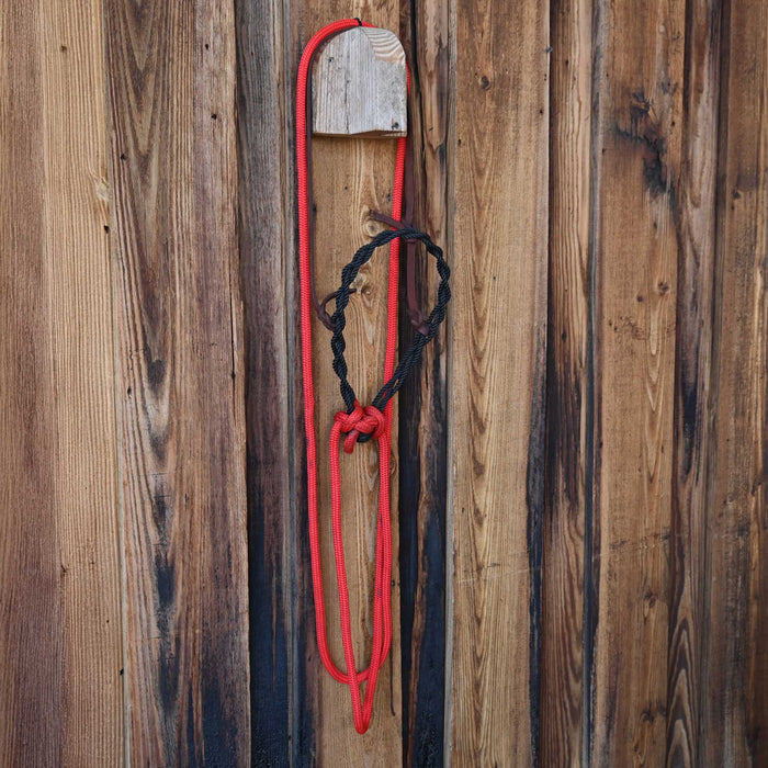 Braided Nylon Loping Hackamore Sale Barn misc