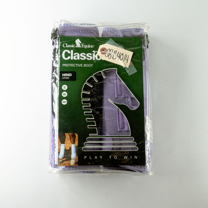 NEW Classic Equine ClassicFit Lavender Large Hind Splint Boots Sale Barn Classic Equine