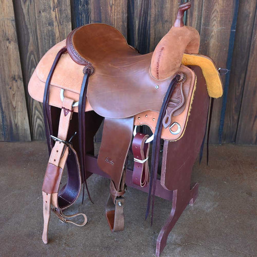 16" JEFF SMITH BUSTER WELCH CUTTING SADDLE Saddles - New Jeff Smith
