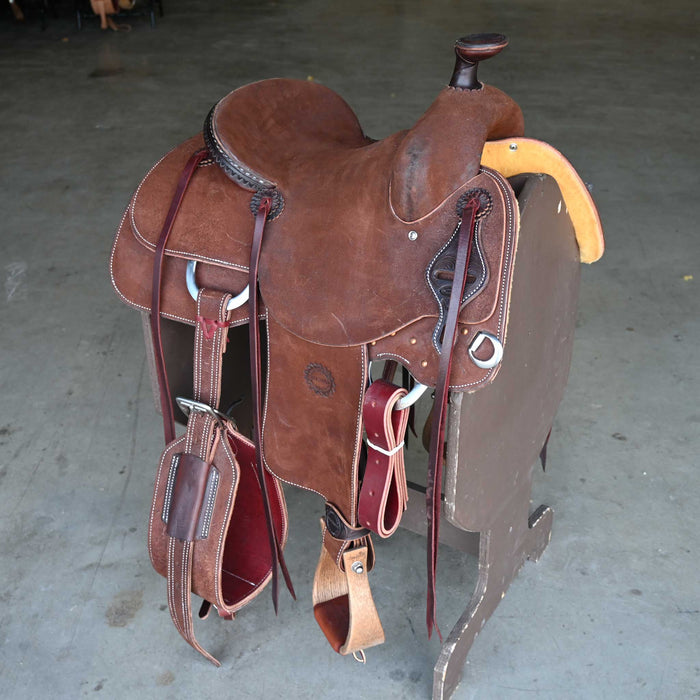 13" JEFF SMITH TEAM ROPING SADDLE