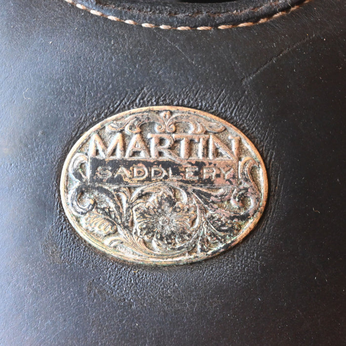 14.5" USED MARTIN TEAM ROPING SADDLE