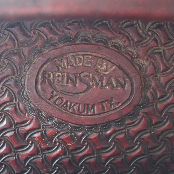 13.5" USED REINSMAN TEAM ROPING SADDLE