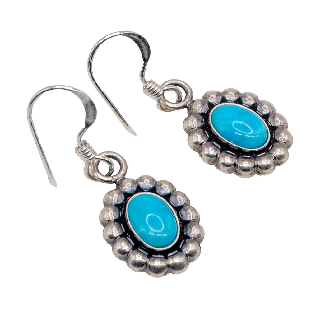 Enapay Dangle Earring w/ Turquoise Stone WOMEN - Accessories - Jewelry - Earrings Sunwest Silver