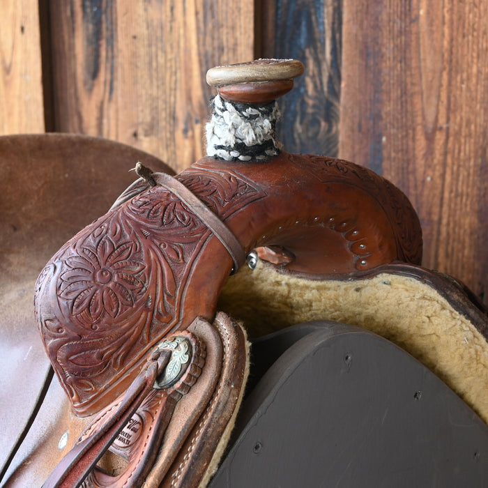 15" USED TRENT WARD RANCH SADDLE