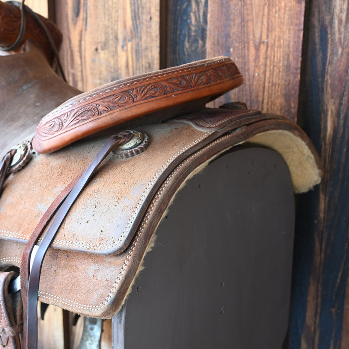 15" USED TRENT WARD RANCH SADDLE