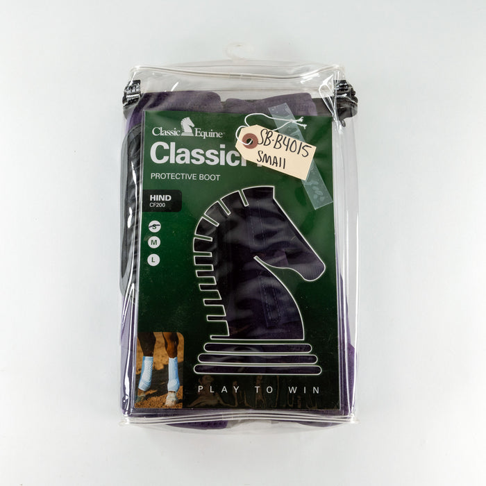 NEW Classic Equine ClassicFit Violet Small Hind Splint Boots Sale Barn Classic Equine
