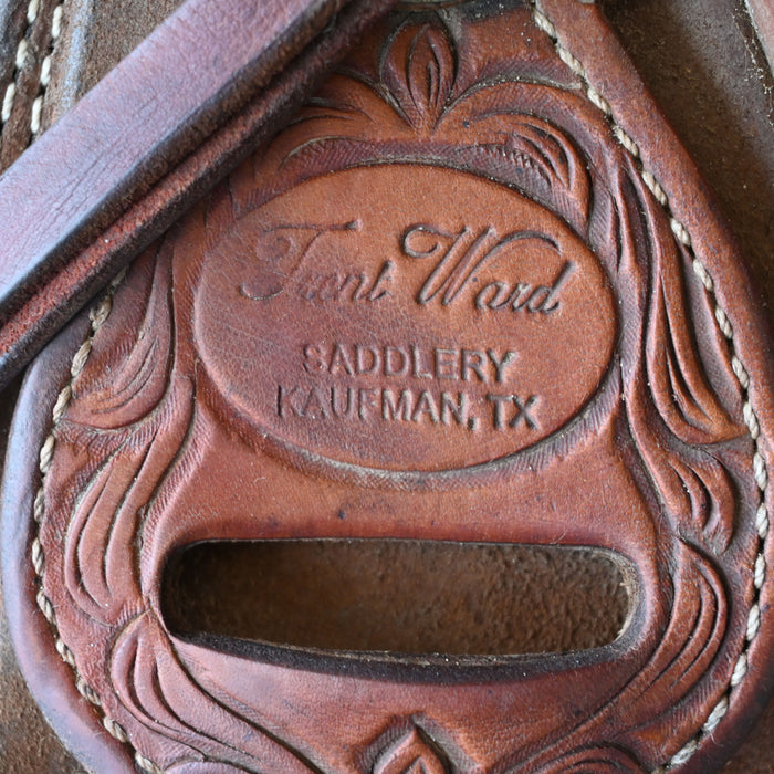 15" USED TRENT WARD RANCH SADDLE